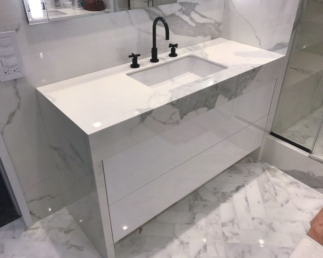 Bathroom sink renovation